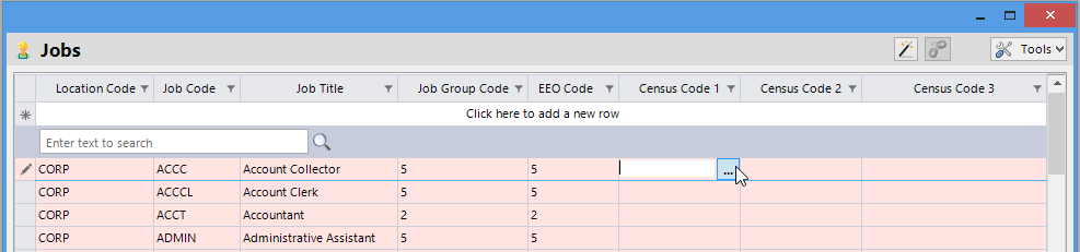 Manually Assign Census Codes Manually Assign Census Codes