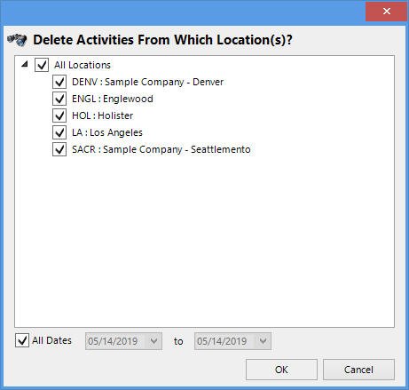 Select to Delete Select to Delete