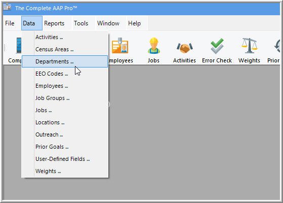 Departments Departments