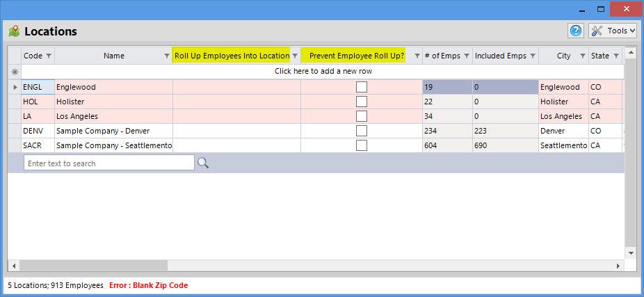Two New Columns After Rollup Two New Columns After Rollup