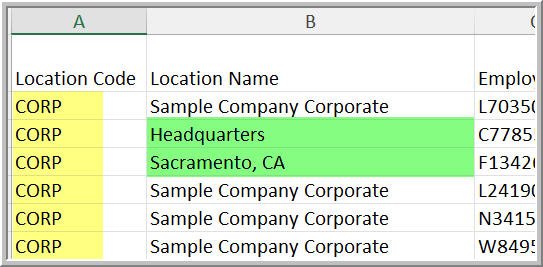 Which Location Name is Correct?