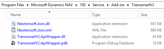 Figure 2-1: ShipIT and Transsmart Installation Components