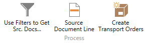 Figure 3-11: Using ShipIT, Transport Worksheet Processing