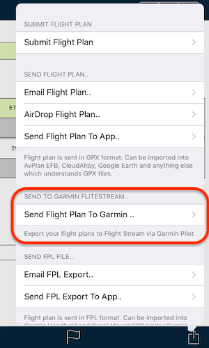Garmin Pilot App Adds Graphical Weight and Balance