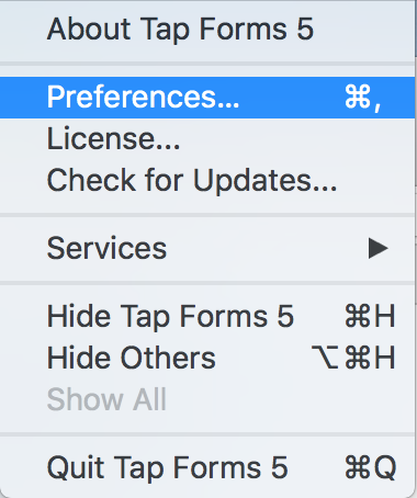 Tap Forms Mac 5 download