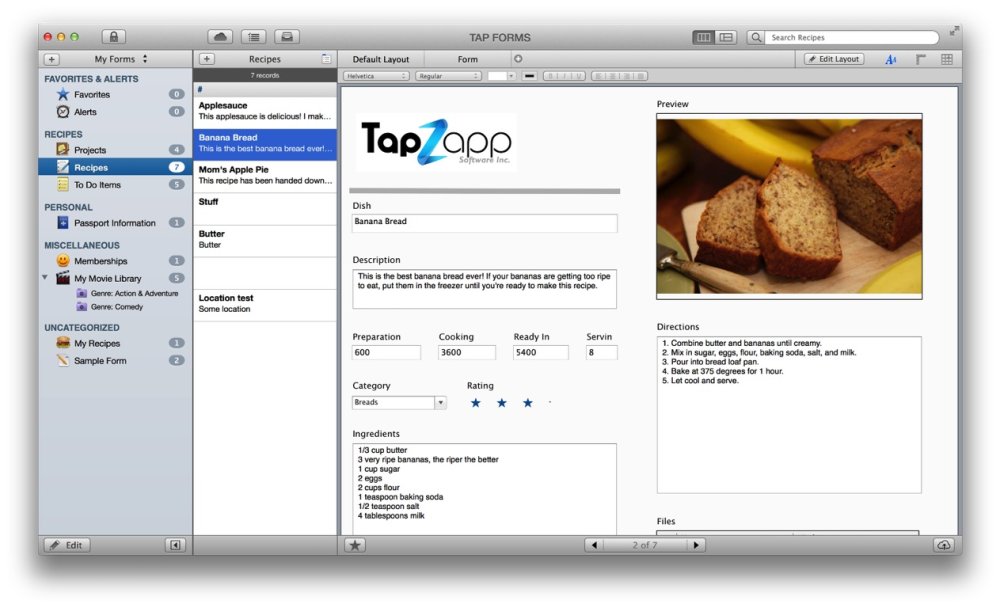 instal the new version for ipod Tap Forms Mac 5