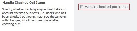 SharePoint 2010 Central Administration Lighting Conductor Cache Engine Handle Checked Out Items