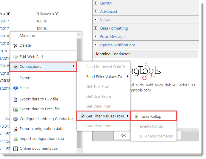 Web Part Connections Get Filter Values From Web Part Connections Get Filter Values From