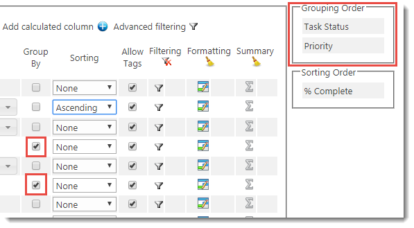 Lightning Conductor Column Configuration Grouping Order Lightning Conductor Column Configuration Grouping Order