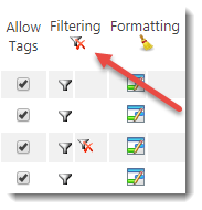 LCWP Remove All Filters Icon Click this icon to remove all filters