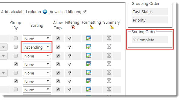 Lightning Conductor Column Configuration Sorting Order Lightning Conductor Column Configuration Sorting Order