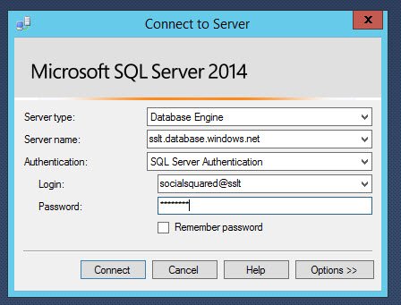 Run the SQL Server Database Script - Social Squared 2013/2016 - 9