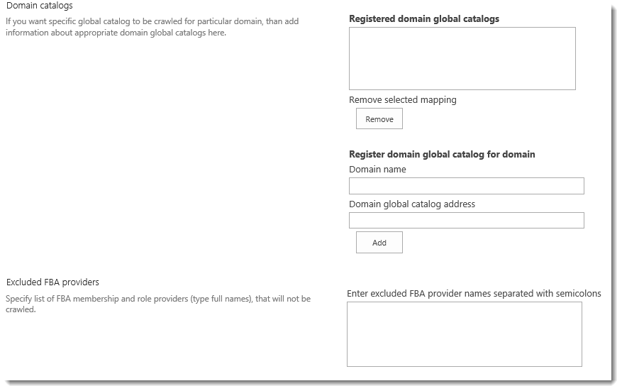 DeliverPoint Configuration Forest Settings DeliverPoint Configuration Forest Settings