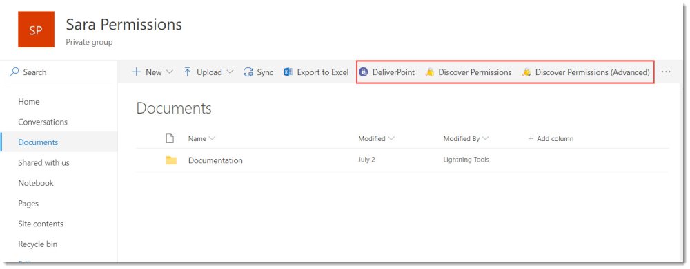 Discover Permissions from List or Library Discover Permissions from List or Library