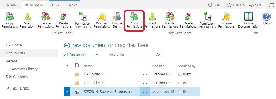 Item Managment Copy Permissions Item Managment Copy Permissions