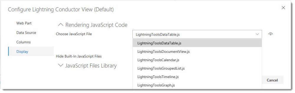 JSON Display Provider - Lightning Conductor Web Part 2013 - 3.0