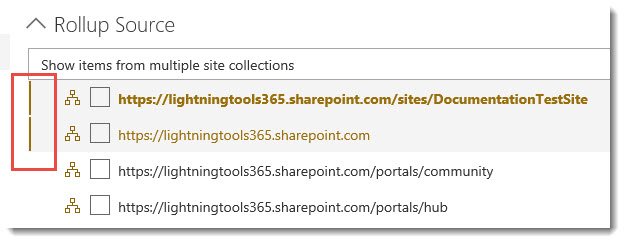 Data Source Rollup Site Collections Data Source Rollup Site Collections