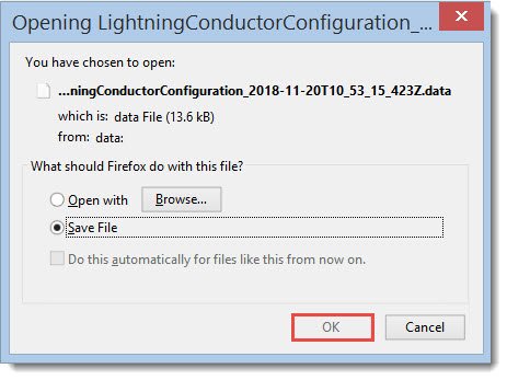 Save web part configuration file Save web part configuration file