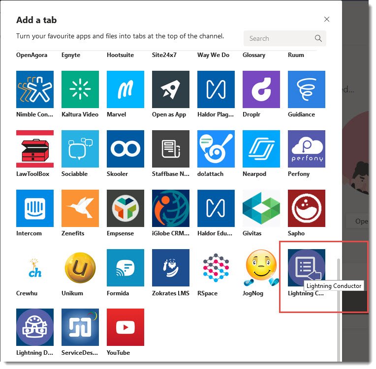 Using the Lightning Conductor with Microsoft Teams - Lightning ...