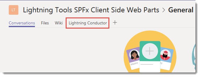 Lightning Conductor on Teams Channel Lightning Conductor on Teams Channel