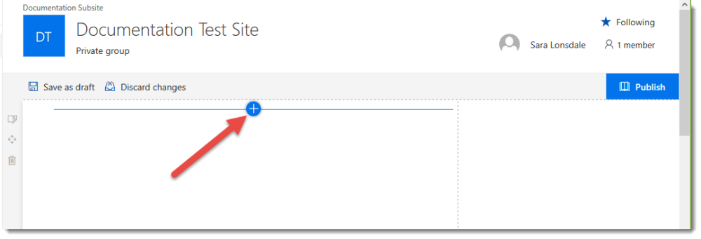 Add Content by clicking on this button Add Content by clicking on this button