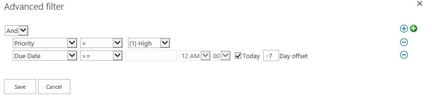 Advance Filters Advance Filters