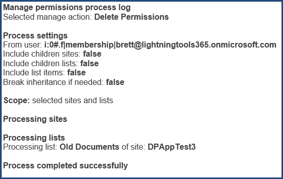 DeliverPoint Add-In Delete Permissions Show Details DeliverPoint Add-In Delete Permissions Show Details