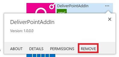 Click Remove Click Remove