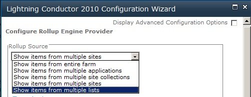 Rollup Source - Lightning Conductor Web Part 2010 - 5.1