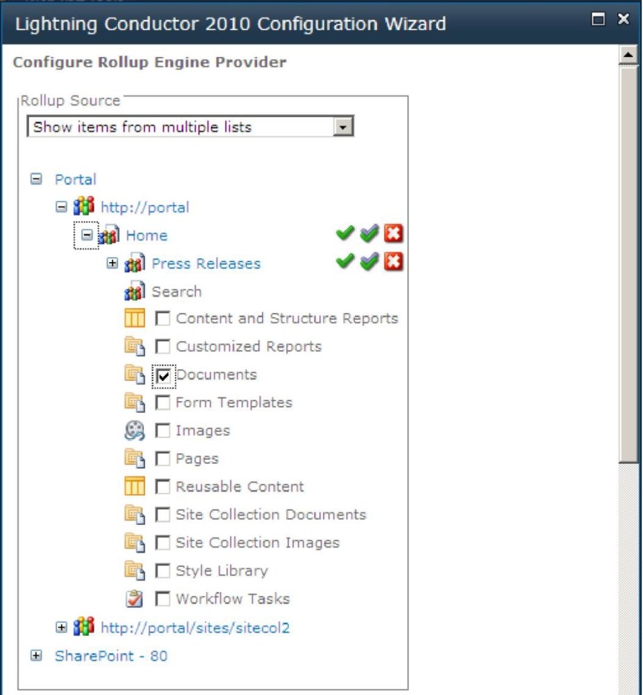 Rollup Source - Lightning Conductor Web Part 2010 - 5.1