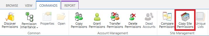Site Management Copy Site Permissions Site Management Copy Site Permissions