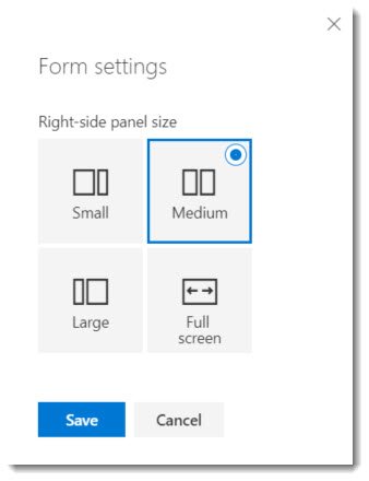 Form Settings - Lightning Forms - 1