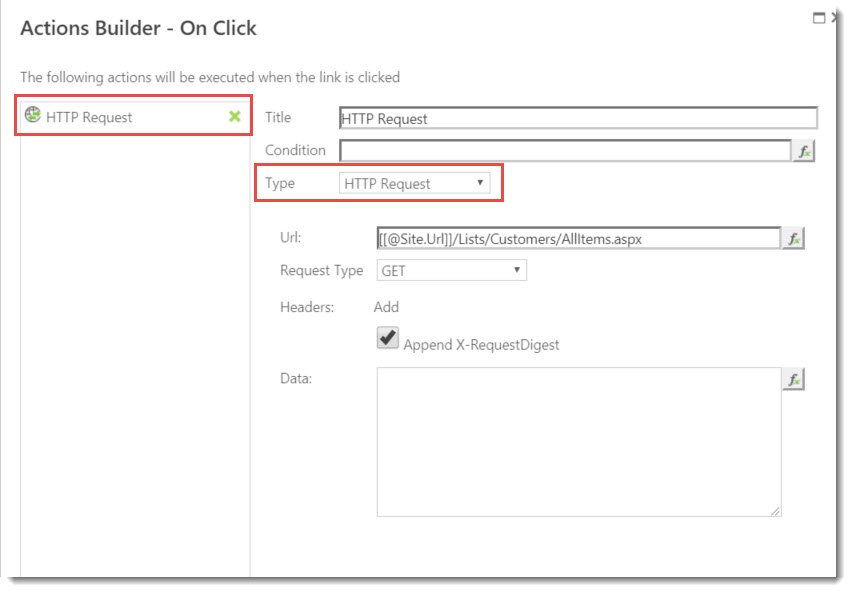 HTTP Request - Lightning Forms - 1