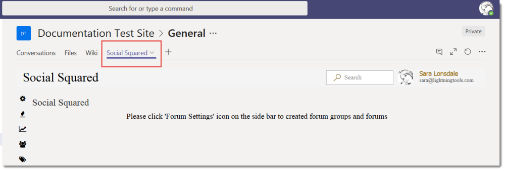Social Squared tab Social Squared tab