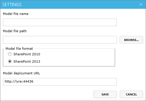 Set BDC model deployment URL Set BDC model deployment URL