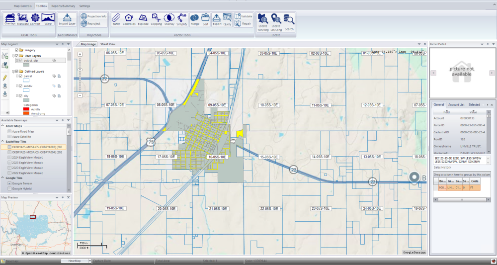 Clip Shapefiles - MapAnalyzer - 2