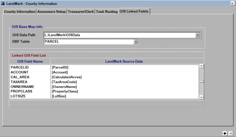 Gis Linked Fields - System - 1