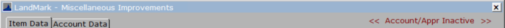 Misc Improvements (Linked Tables) - Commercial Appraisal File - 1