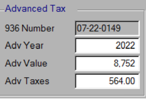 Multiple 936 Forms On One Account - Assessment File - 1