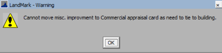 Moving a Miscellaneous Improvement from Residential to Commercial ...