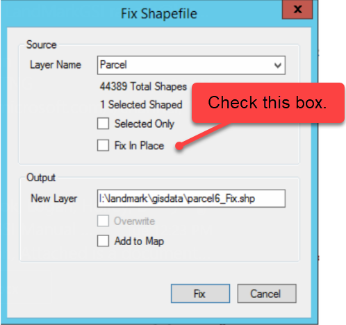 Fixing Shapefiles - MapAnalyzer - 1