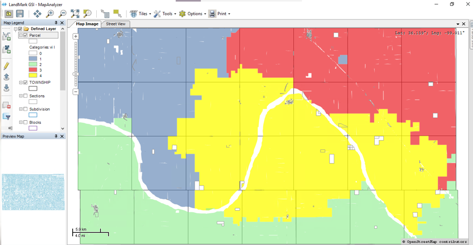 Printing a Visual Inspection Map - MapAnalyzer - 1