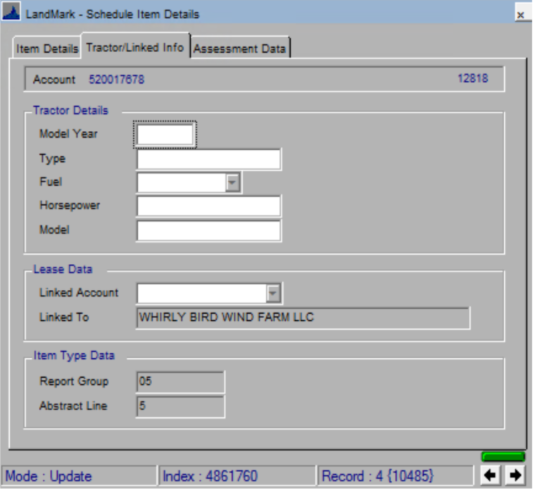 Creating and Linking a New XM Account Assessment File 1