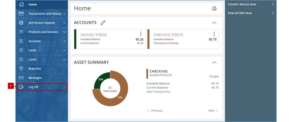 Digital option payoff