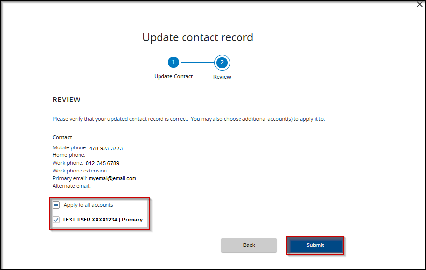 Contact Preferences - Digital Banking User Guide - 1