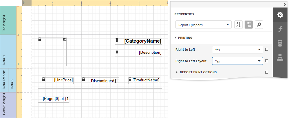 Enable the Right-To-Left Layout - Connect Data Hub - 1