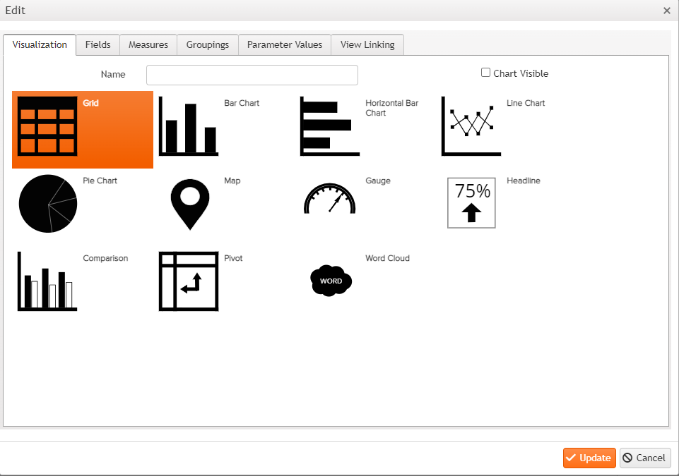 View Visualizer Visualisation – Types of View - Nathean Analytics - CustomerBuild
