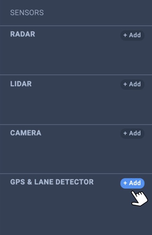 GPS & Lane Detector sensors Cognata User Manual 202003 1.8