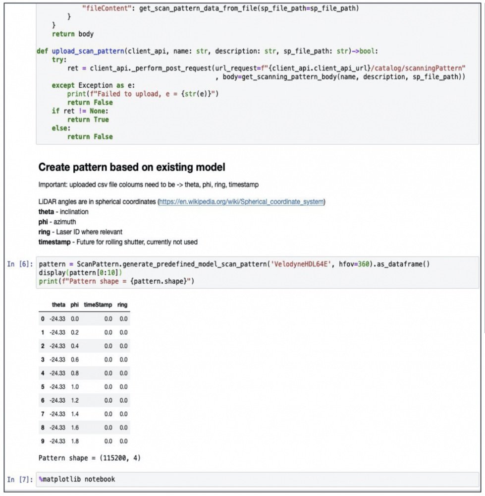 LiDAR Scanning Pattern - Cognata User Manual 2020-03 - 1.8
