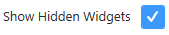 layout show hidden config layout show hidden config